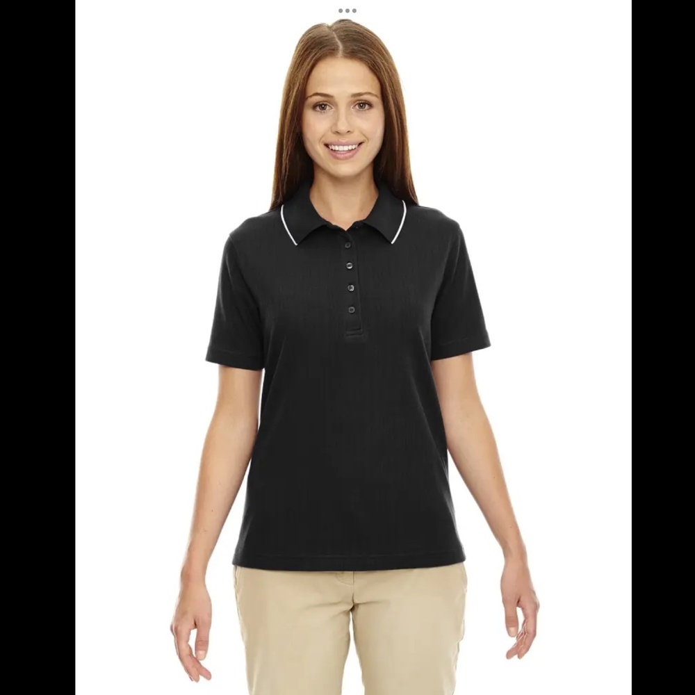 🌟 Ladies’ Cotton Blend Polo Shirt